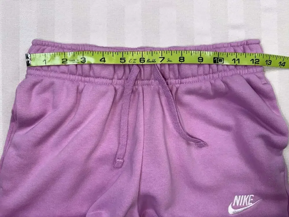 Nike Sportswear Club Fleece Hoodie & Pants Set Womens Size XS Sweatsuit Lilac